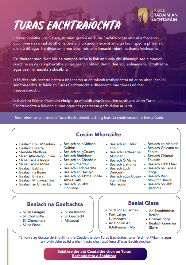 Turas Eachtraíochata cover